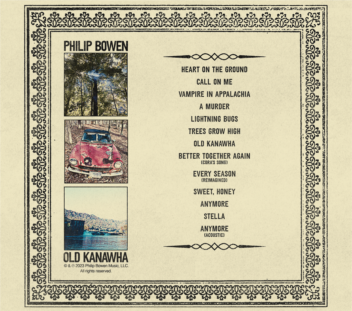 Philip Bowen Old Kanawha (CD)