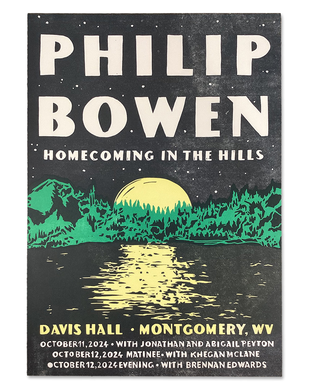 Philip Bowen "Homecoming in the Hills" 11x17" Poster