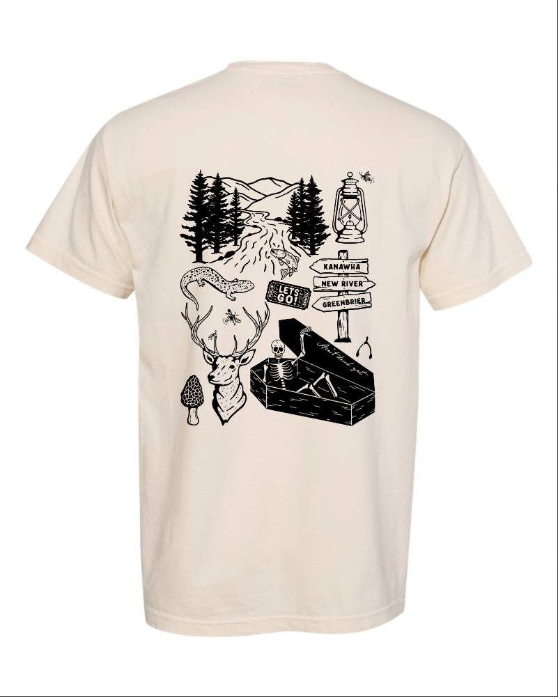 Philip Bowen Appalachia Forever tee - Ivory